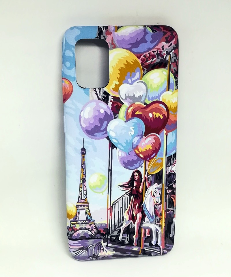 Накладка MATTE FLUORO для Samsung A51 Кульки-0