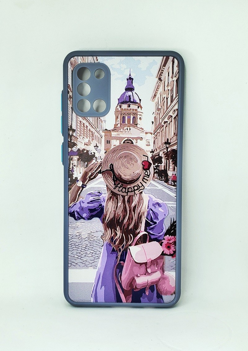 Накладка Totu Gingle Print для Samsung A31 Happy me-0