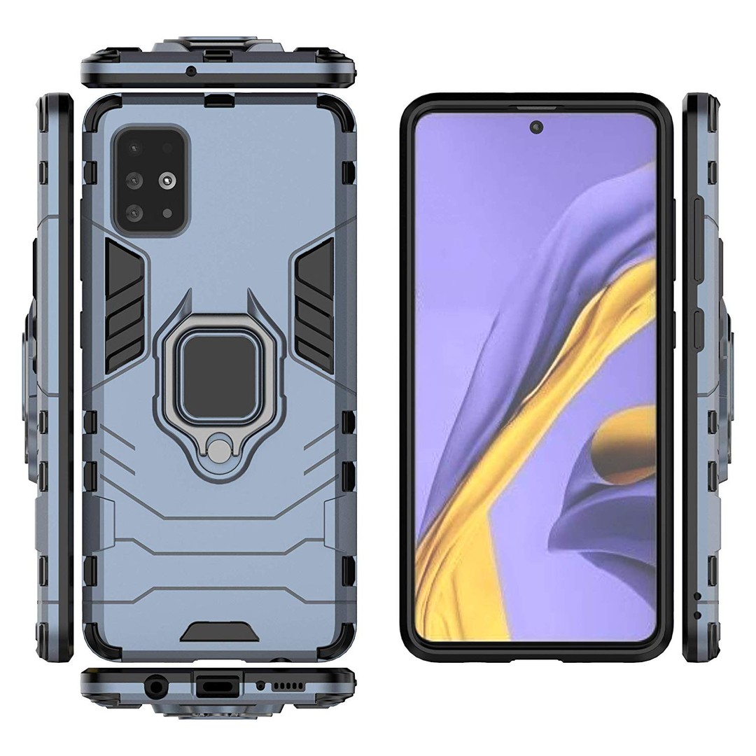 Накладка Armor 2.0 для Samsung A71 Синя-0