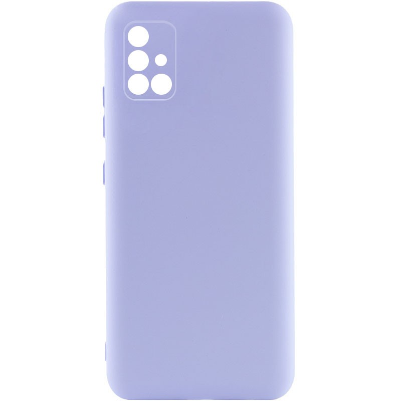 Silicone Cover Full Camera without Logo (A) для Samsung A51 (Dasheen)-0