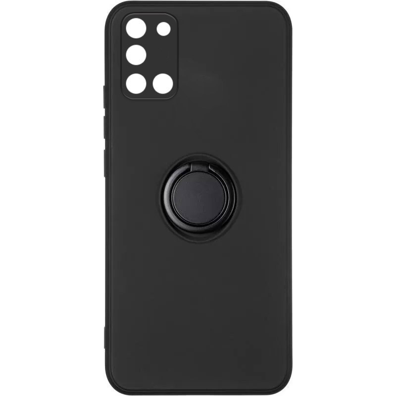 Накладка Candy Ring Full Camera для Samsung A31 (Black)-0