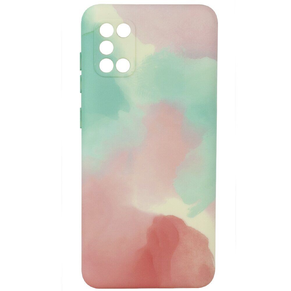 Накладка Mix Color для Samsung A31 (Pink-Blue)-0