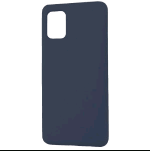 Накладка Fibra для Samsung A51 (Midnight blue)-0