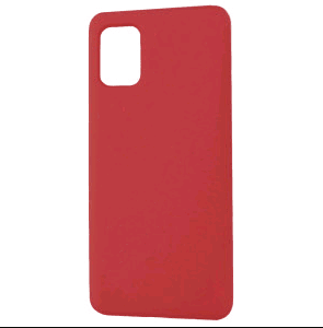 Накладка Fibra для Samsung A51 (Red)-0