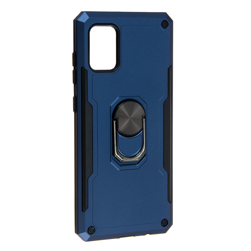 Накладка під магнітний тримач Serge Ring для Samsung A31 Dark blue-0