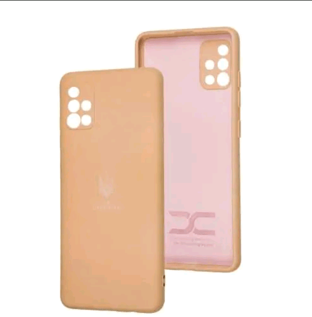 UA Silicone Case Full Protective для Samsung A31 (Pink sand)-0