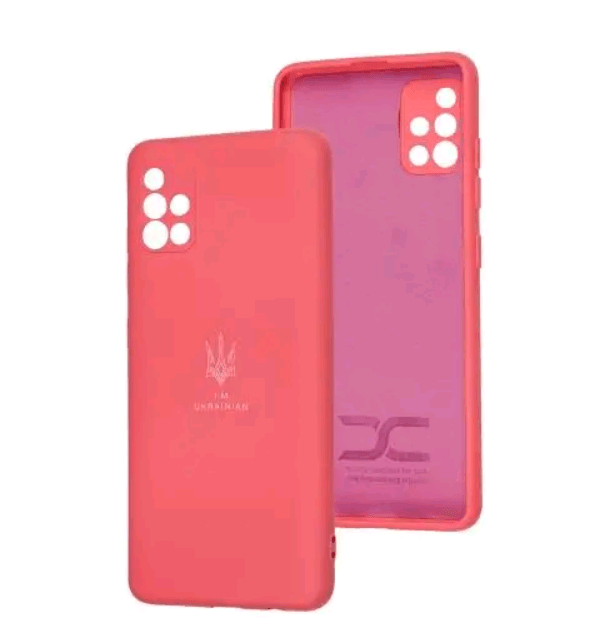 UA Silicone Case Full Protective для Samsung A31 (Barbie Pink)-0