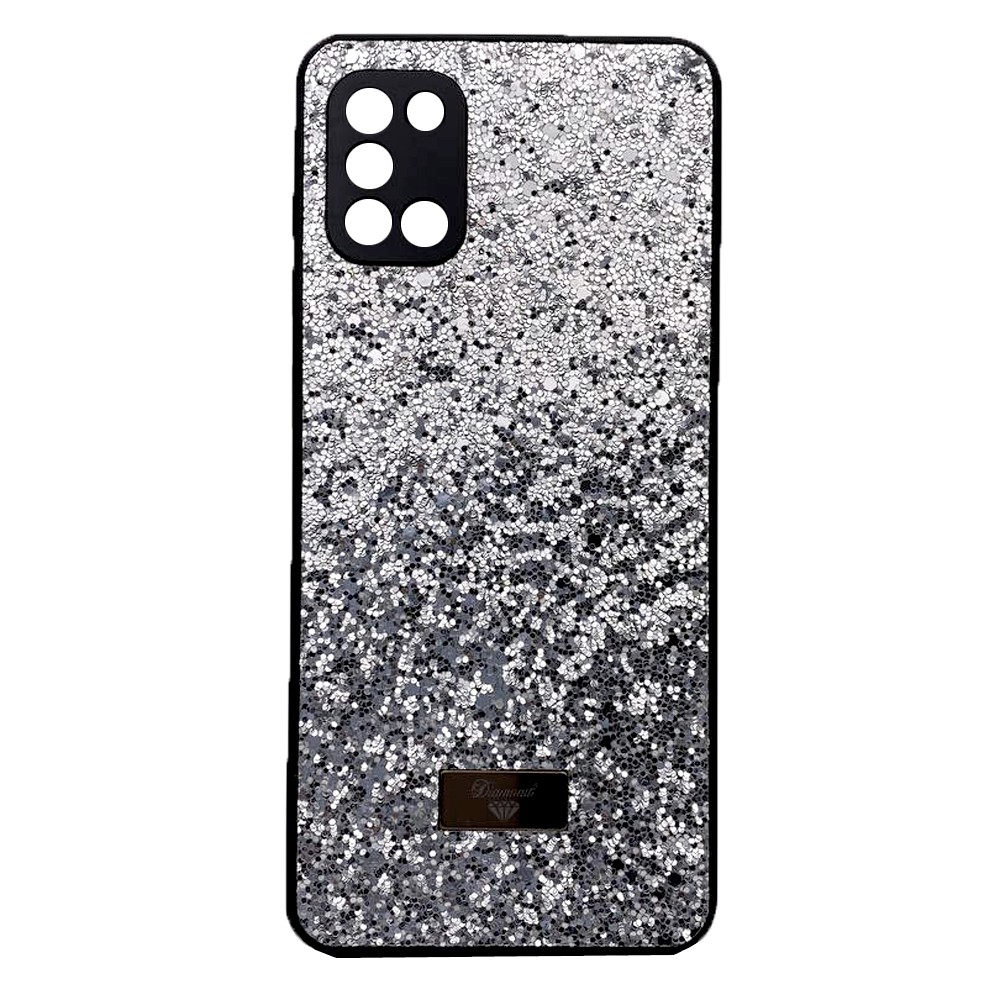 Накладка Bling Grainy Diamond Separate Camera для Samsung A31 (Срібляста)-0