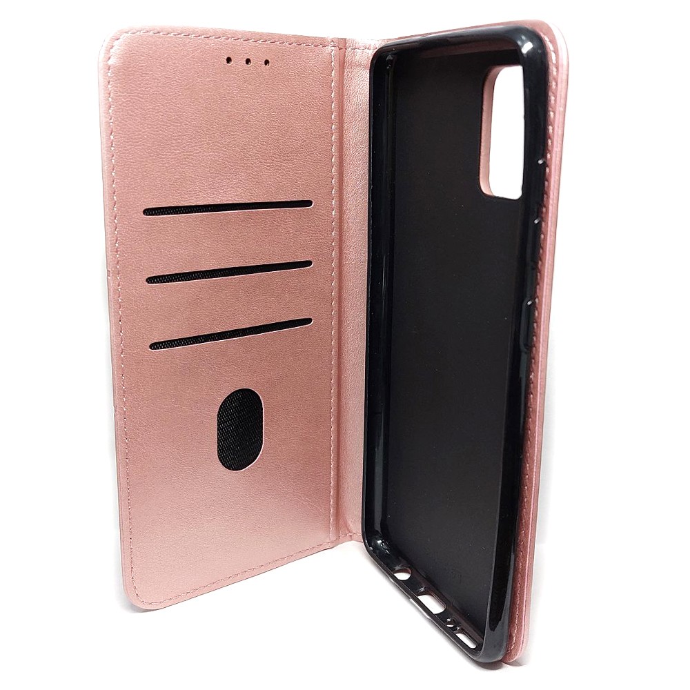 Книжка Business для Samsung A51 рожева-2