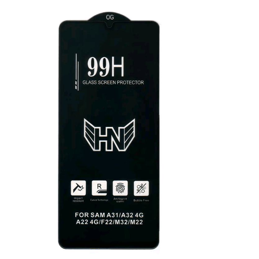 Захисне скло 99H для Samsung A31/M32/A32 4G/A22 4G/M22/A33 5G (м`яка упаковка)-0