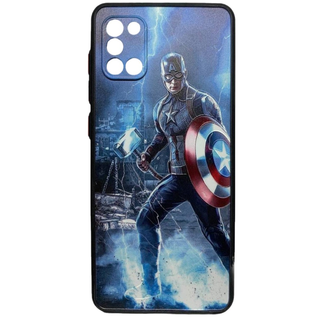 Накладка Game Heroes для Samsung A31 Капітан Америка-0