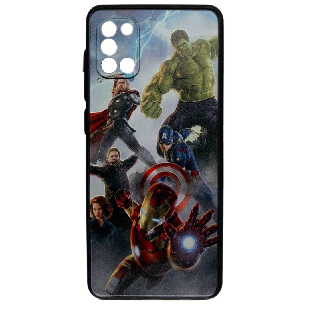 Накладка Game Heroes для Samsung A31 персонажі Марвел-0
