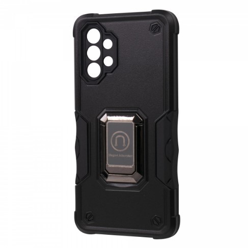 Накладка Armor Magnet Ring case для Samsung A32 4G чорна-0