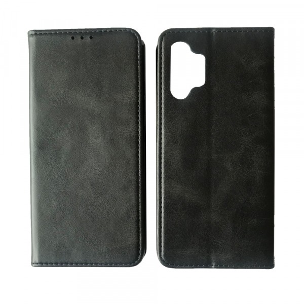Книжка Black TPU Magnet для Samsung A32 4G Чорна-0