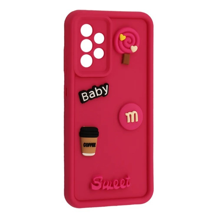 Чохол Pretty Toys для Samsung A32 (Pink/Always Happy)-0
