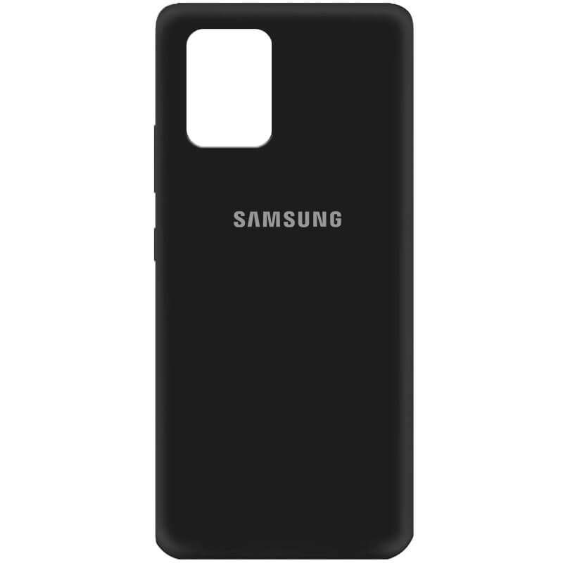 Silicone Cover My Color Full Protective (A) для Samsung A32 4G (Black)-0