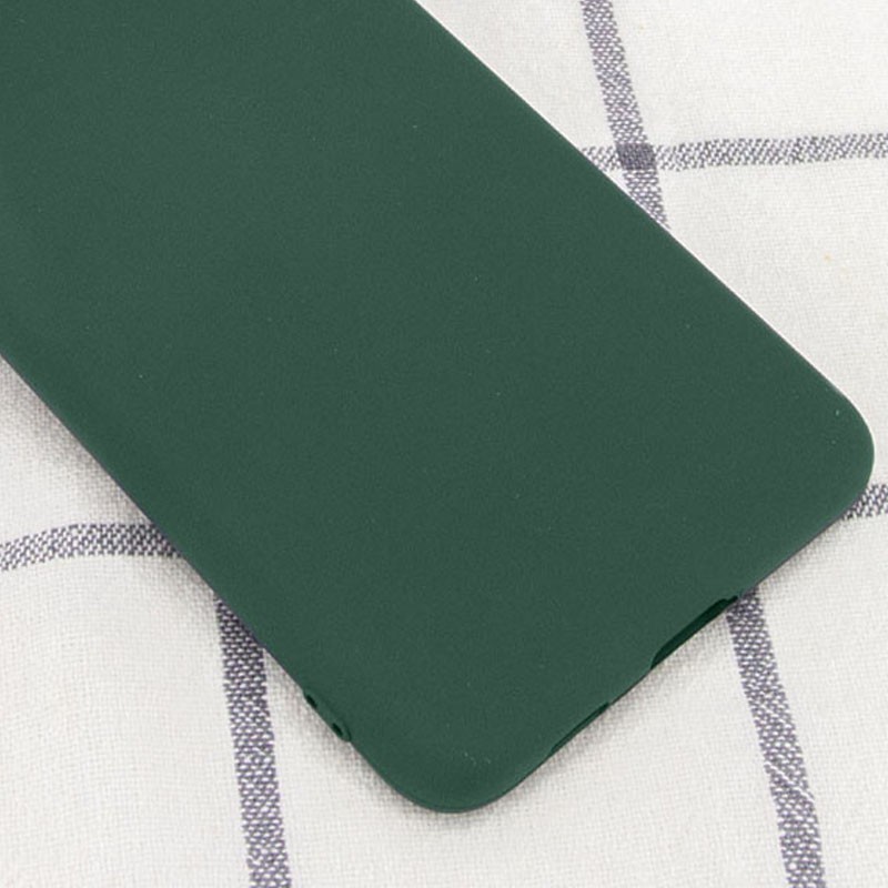 Silicone Cover Full Camera without Logo (A) для Samsung A32 4G (Dark green)-1