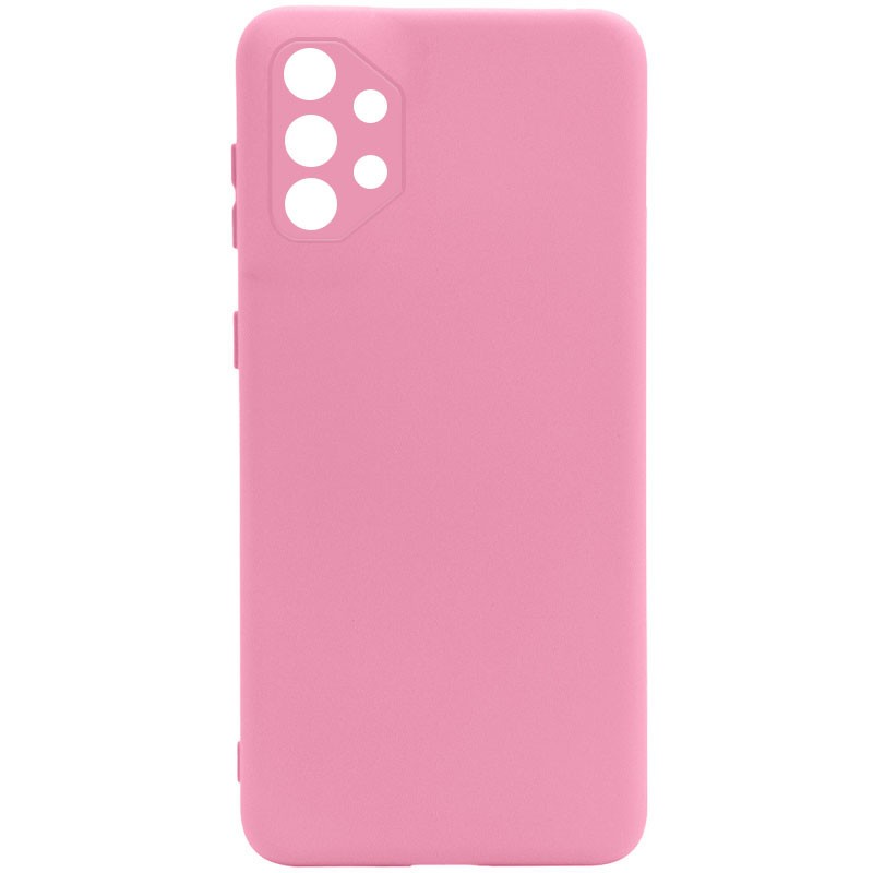 Silicone Cover Full Camera without Logo (A) для Samsung A32 4G (Pink)-0