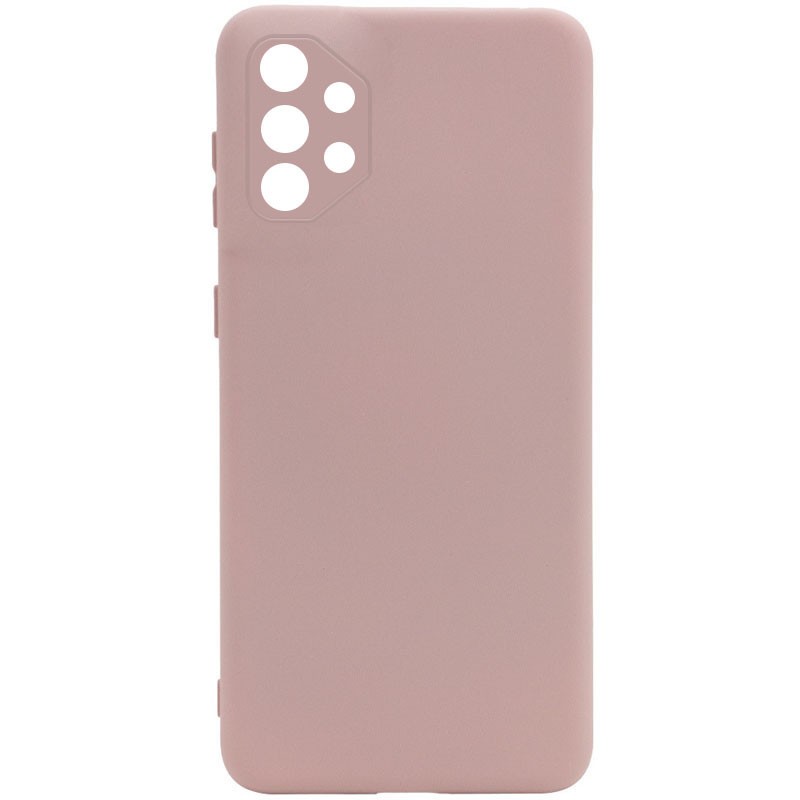 Silicone Cover Full Camera without Logo (A) для Samsung A32 4G (Pink sand)-0