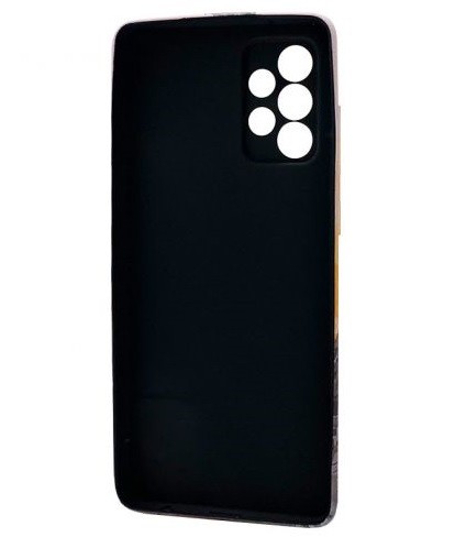 Накладка MATTE FLUORO для Samsung A32 Дівчина з хустиною-1
