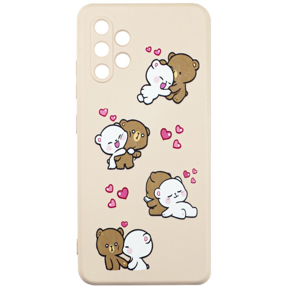 Накладка MiaMi Cartoon для Samsung A32 Pink Sand Bears-0