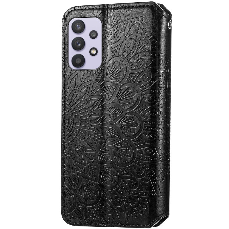 Книжка GETMAN Mandala для Samsung A32 4G  чорна-1