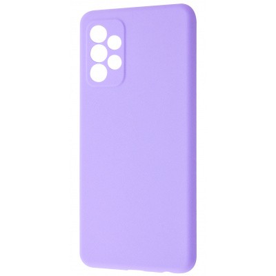 WAVE Full Silicone Cover Samsung A52 (light purple)-0