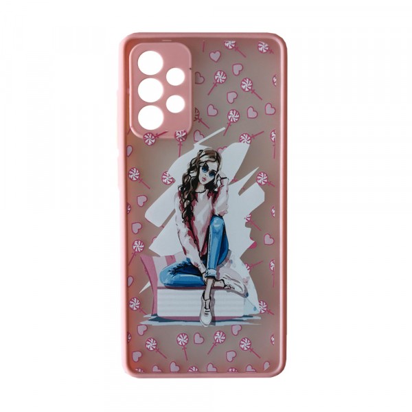 WAVE Cartoon Case Samsung A32 (heart overload)-0