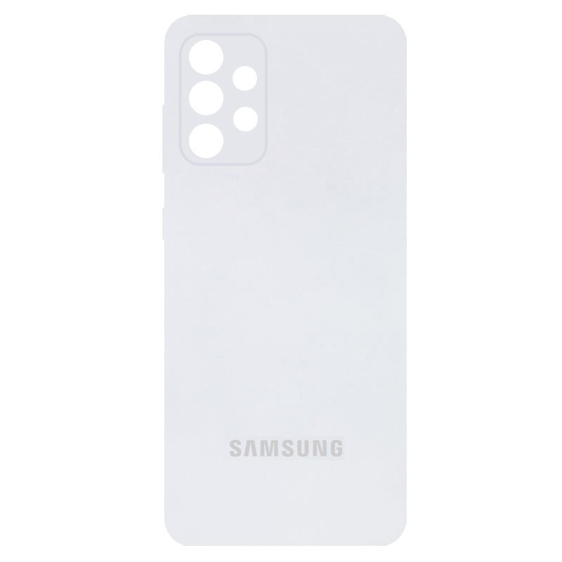 Silicone Cover Full Camera (AA) для Samsung A32 4G (White)-0
