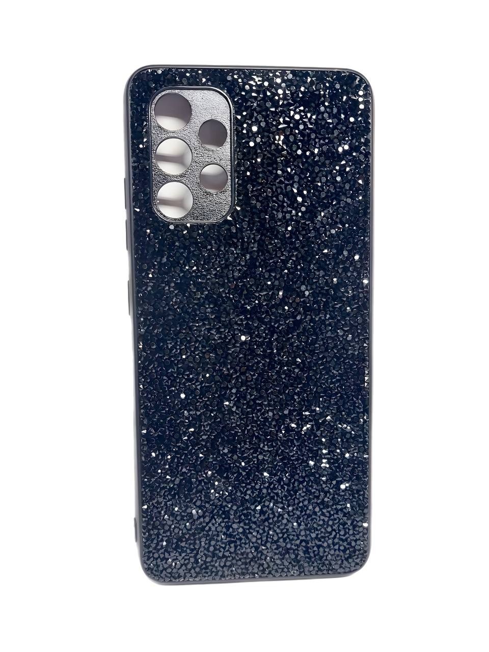 Накладка Grainy Diamonds для Samsung A13 4G/ A32 5G чорна-0