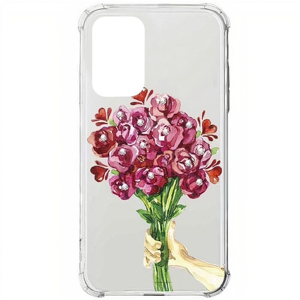 Накладка MiaMi Diamond для Samsung A725 (A72-2021) Roses-0