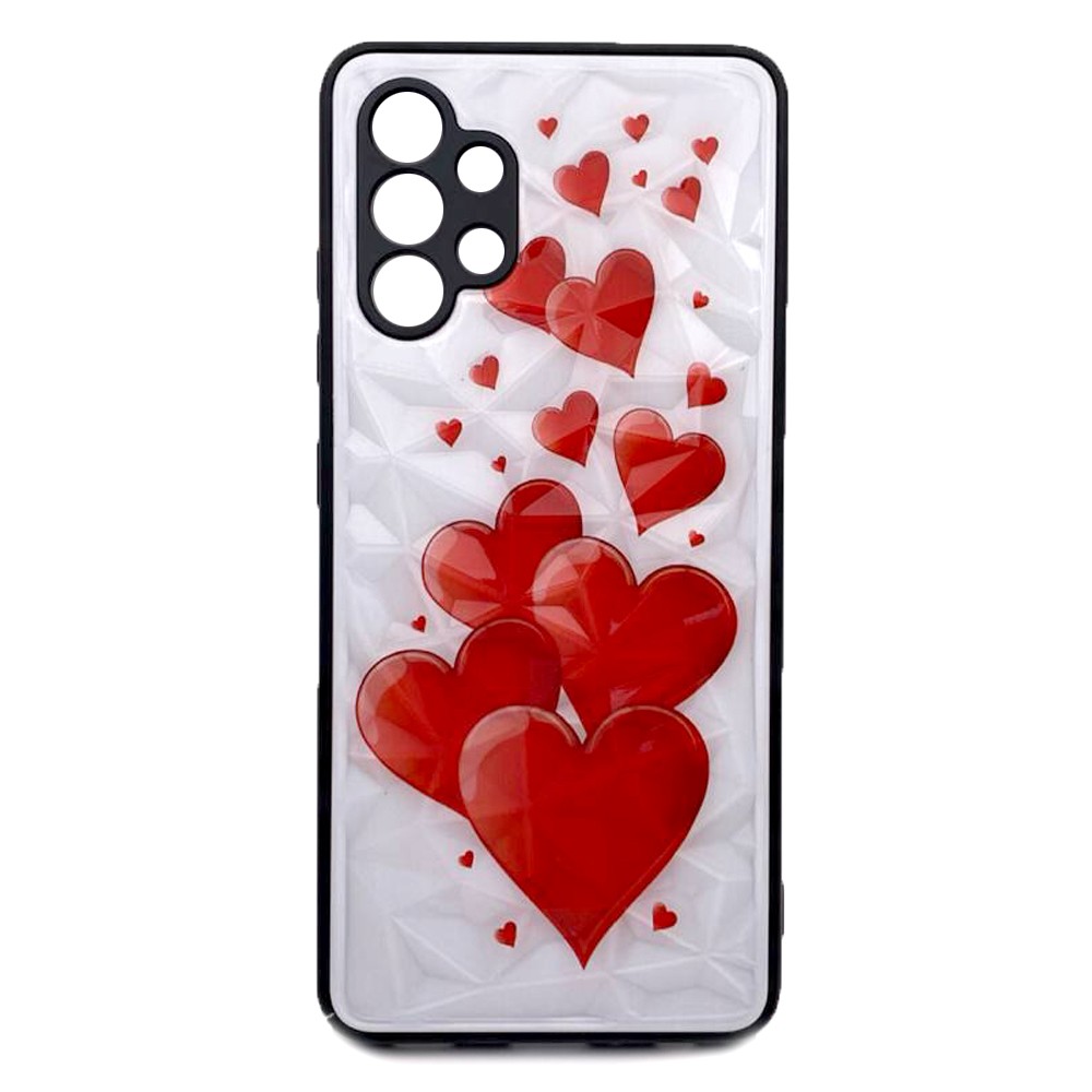 Накладка Ladies Camera для Samsung A32 4G Сердечки-0
