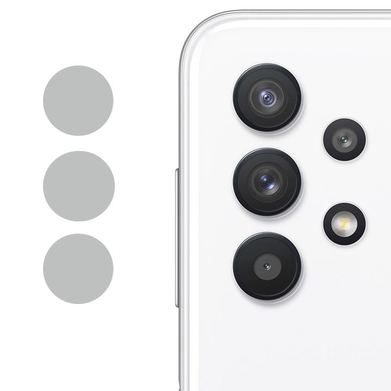 Гнучке захисне скло 0.18mm на камеру для Samsung A32 4G прозоре-0