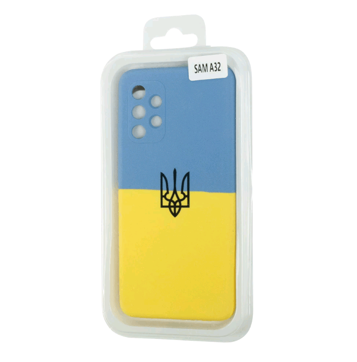 Накладка Full Silicone case Patriot для Samsung A32 4G (UA)-0