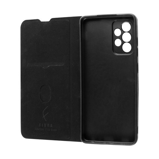 Книжка Leather Flip case для Samsung A33  чорна-1