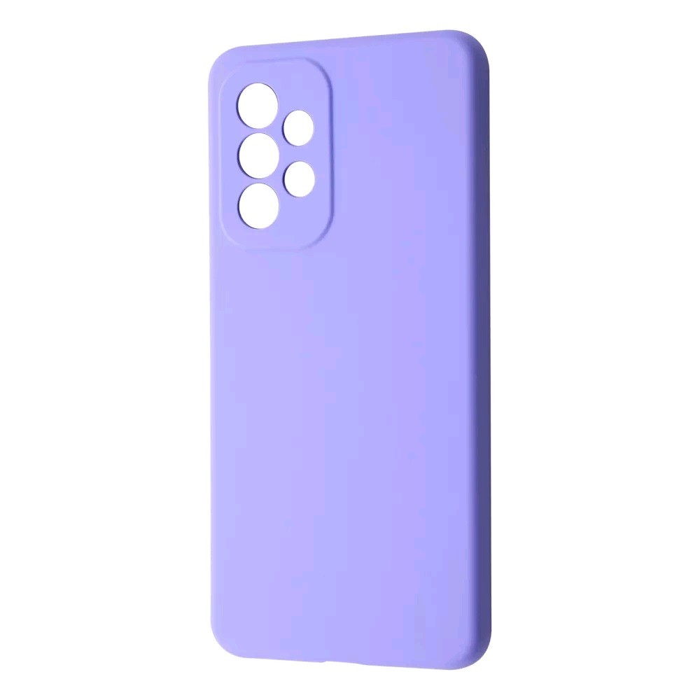 WAVE Full Silicone Cover Samsung A33 (light purple)-0