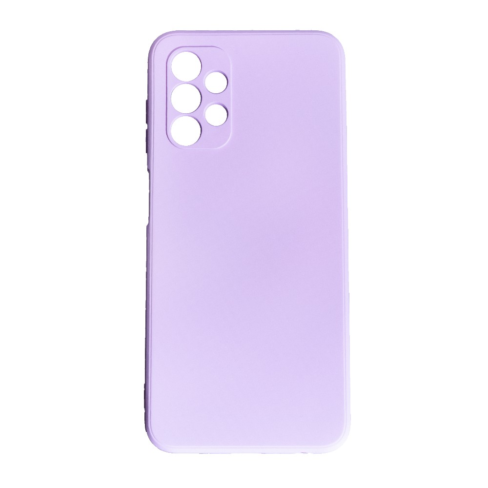 Накладка Silicone case SMTT для Samsung A23 4G (Purple)-0