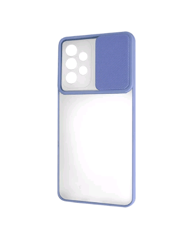 Накладка Camshield mate TPU для Samsung A33 фіолетова шторка-0
