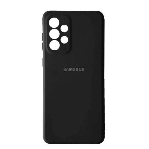 Silicone Case Full для Samsung A33 Black-0