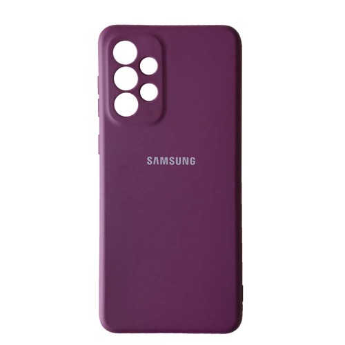 Silicone Case Full для Samsung A33 Grape-0
