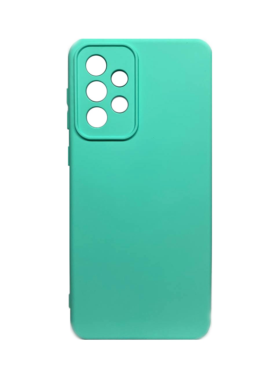Silicone Cover Full Camera without Logo (A) для Samsung A33 (Mint)-0