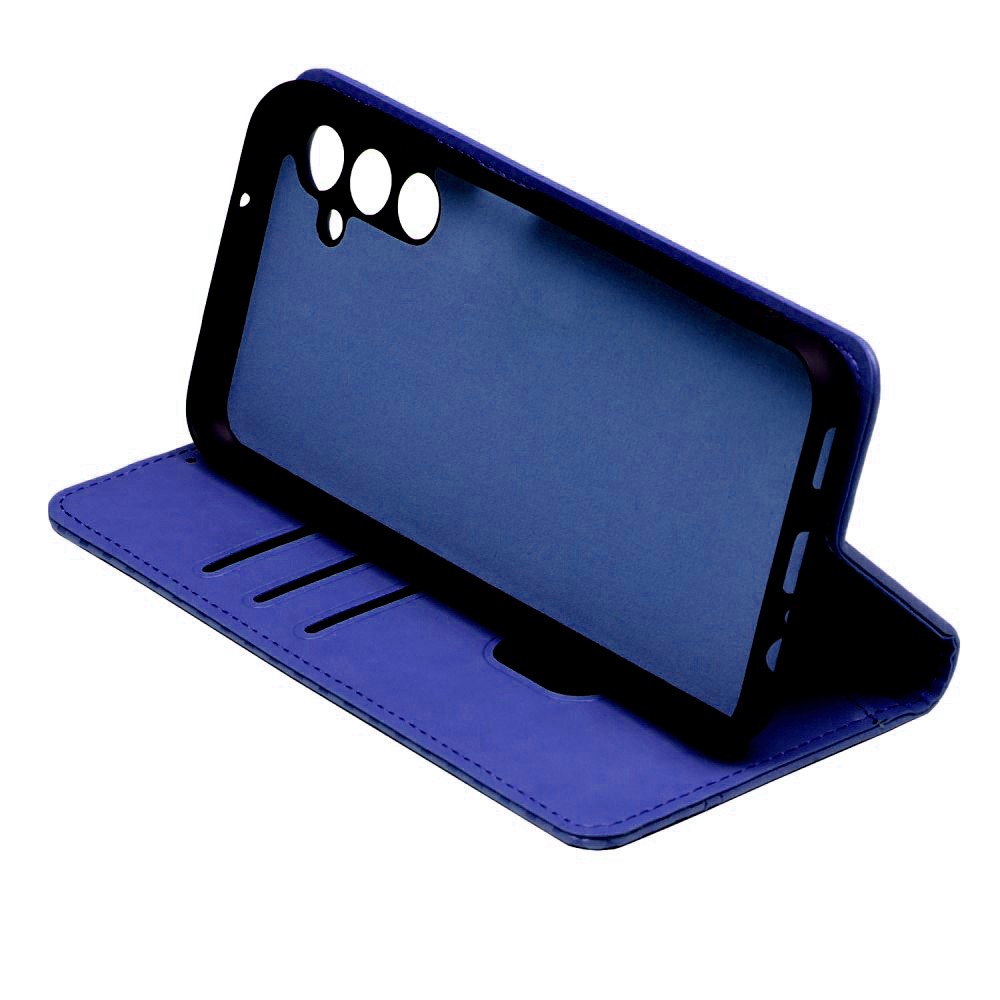 Книжка Chess Skin для Samsung A56 5G / A36 (Dark Blue)-2