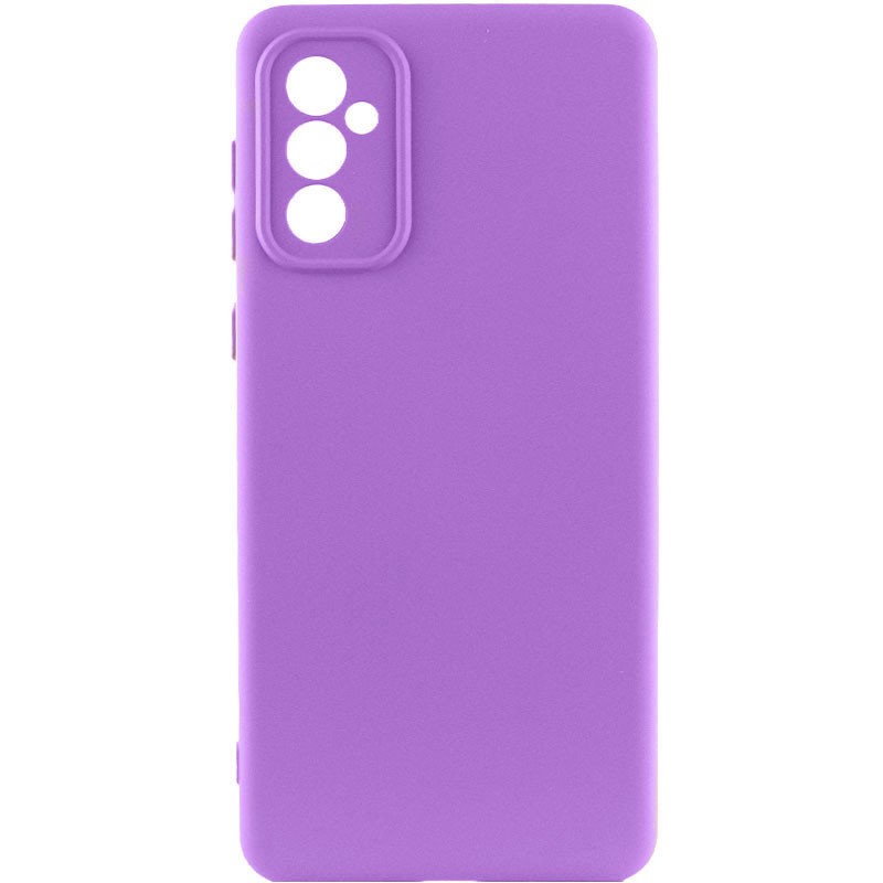 Silicone Cover Full Camera no logo (AA) для Samsung A34 5G (Purple)-0