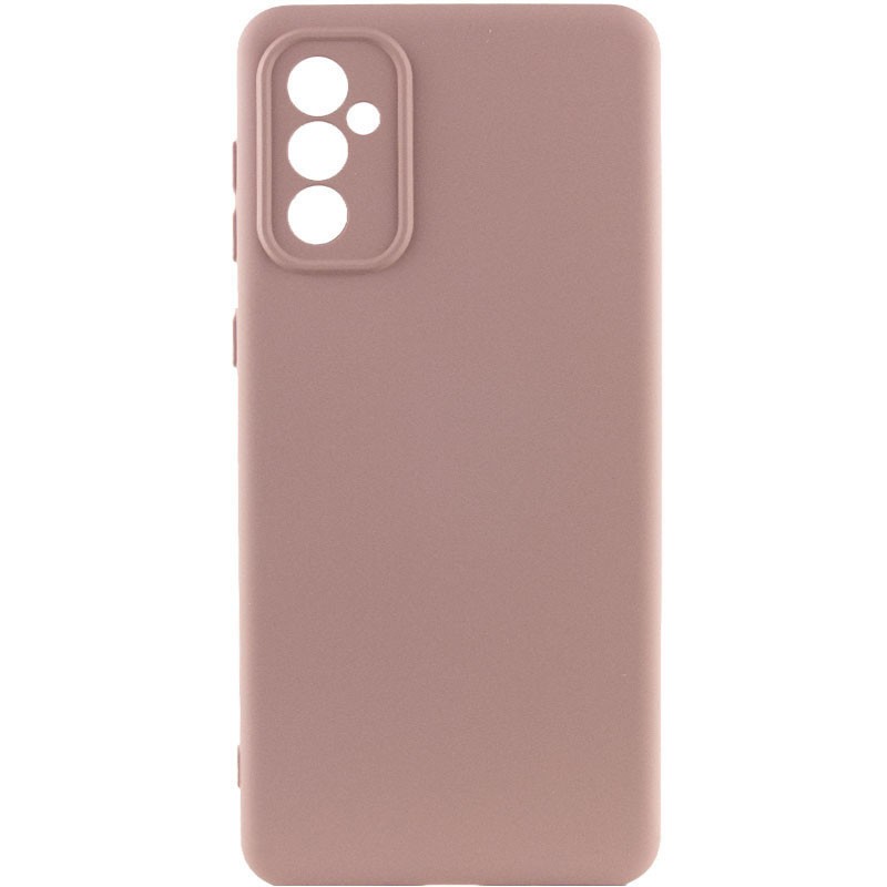 Silicone Cover Full Camera no logo (AA) для Samsung A34 5G (Pink Sand)-0