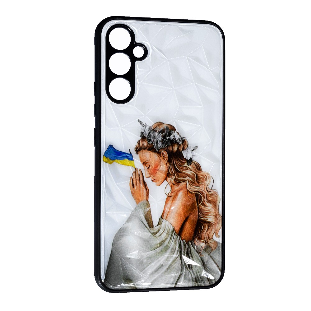 Накладка Prisma Ladies для Samsung A54 Pray for Ukraine-0