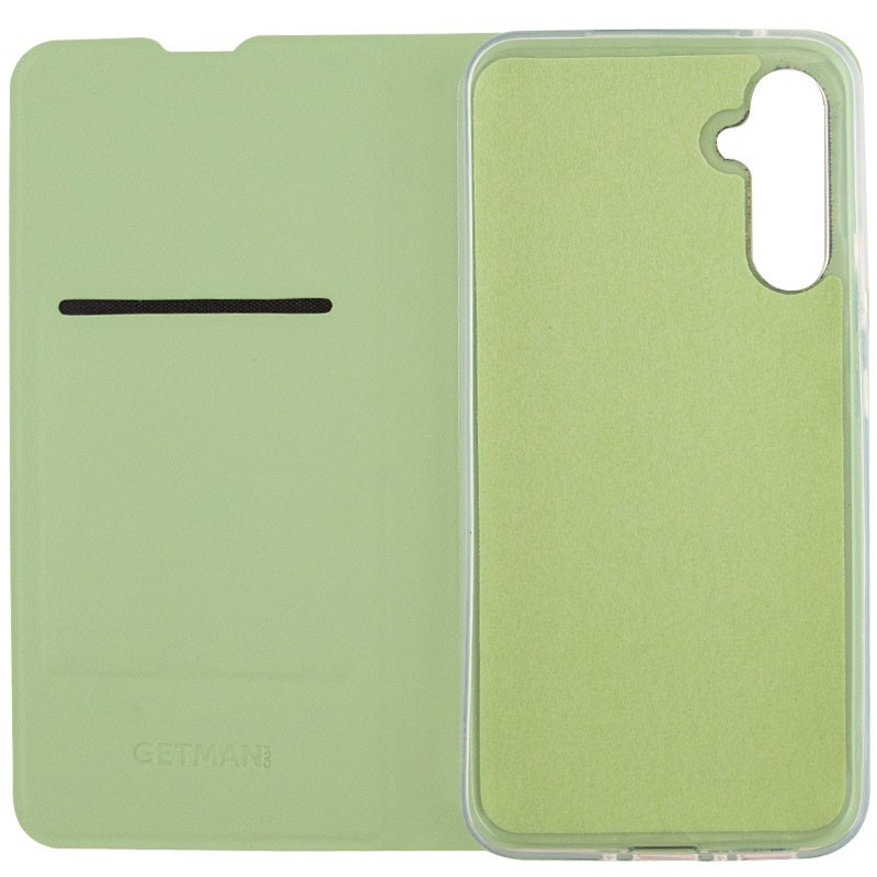 Книжка GETMAN Elegant (PU) для Samsung A54 (М`ятна)-3