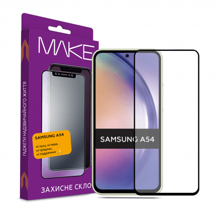 Захисне скло MAKE для Samsung A34-0