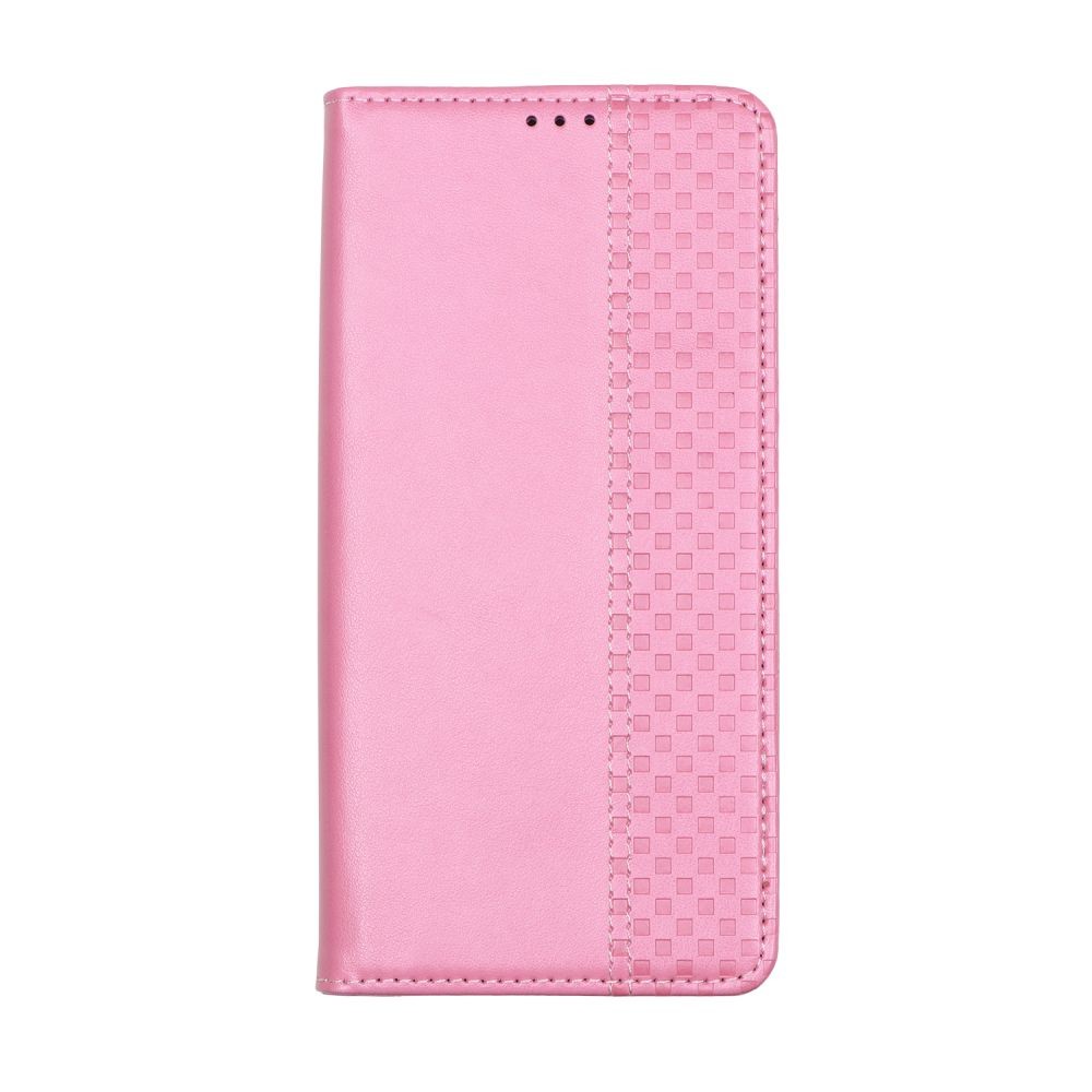 Книжка Chess Skin для Xiaomi Note 12 4G (Рожева)-0