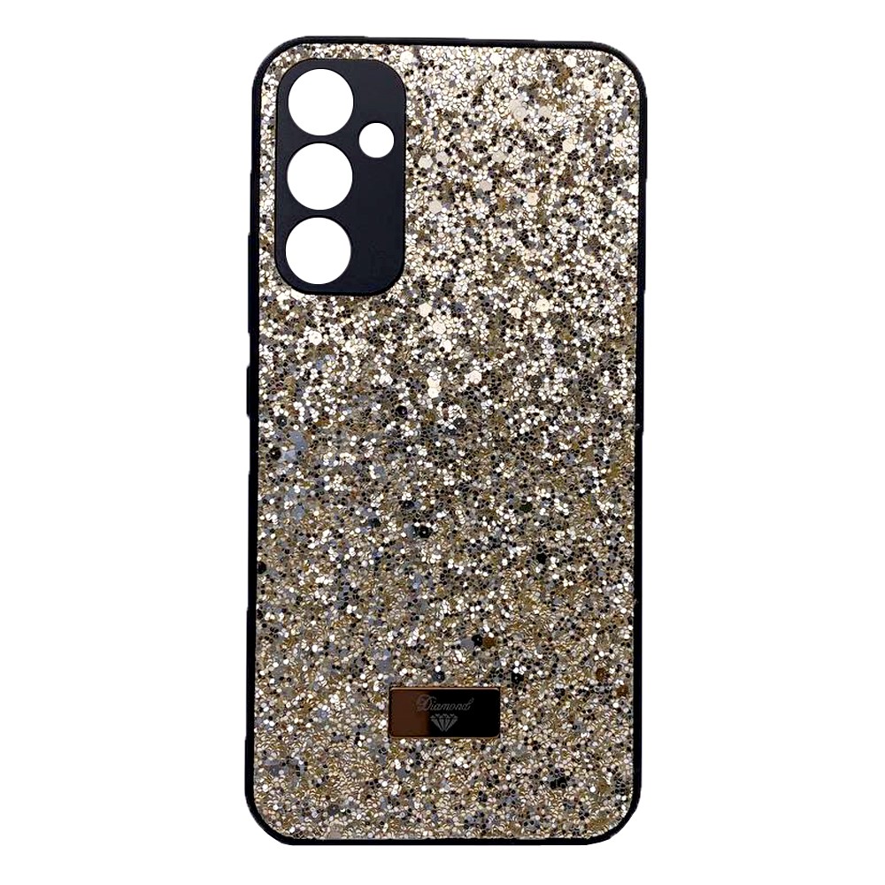 Накладка Bling Grainy Diamond Separate Camera для Samsung A34 (Золота)-0