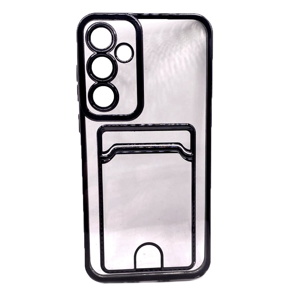 Накладка Electroplated Side Colors Pocket для Samsung M35 чорна-0